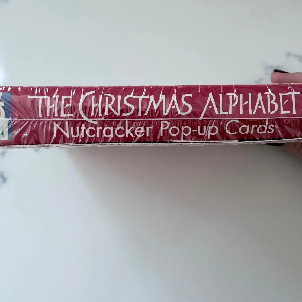 Robert Sabuda The Christmas Alphabet Nutcracker Pop-up Cards Boxed Set of 8 NEW